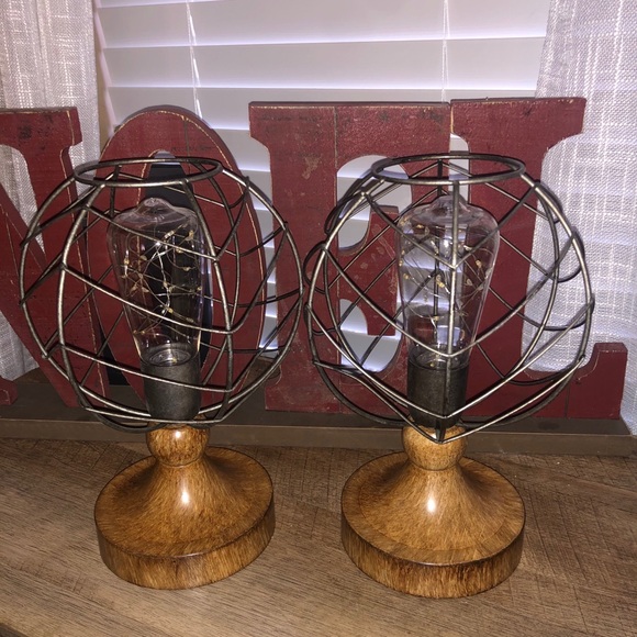 Other - Battery Powered Rustic Lamps